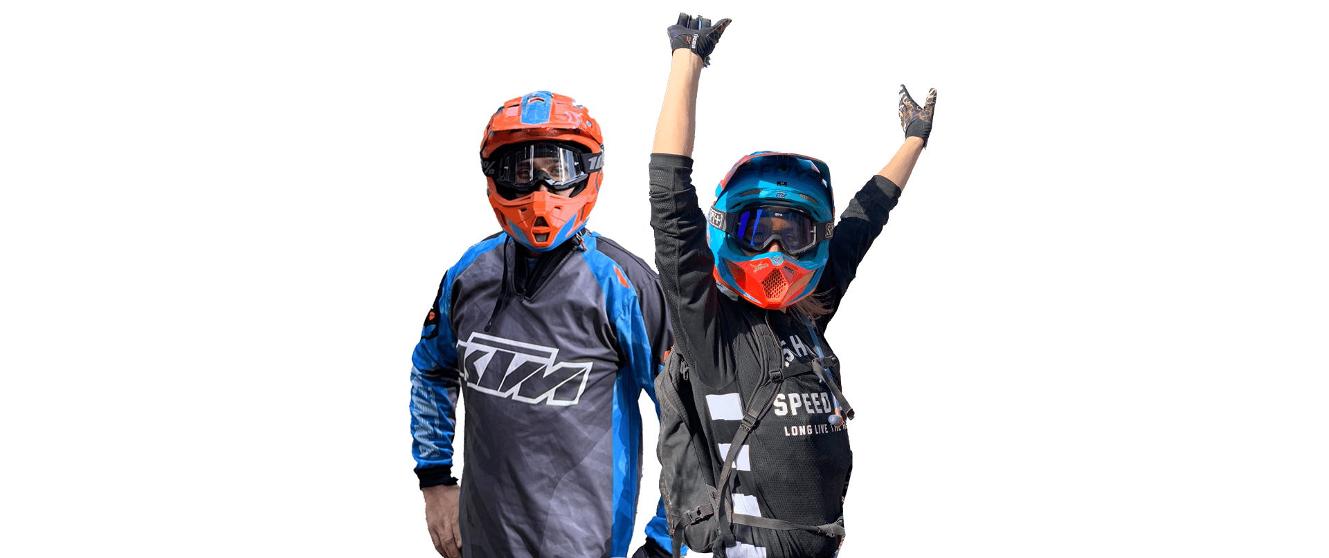 Kari and Jager Shred Stone